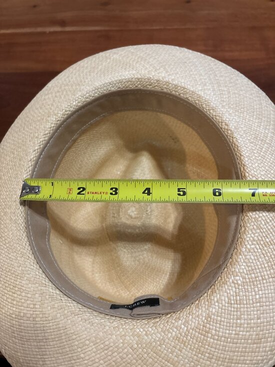 J. Crew Genuine Panama Hat 100% Carludovica Palmata main image 6